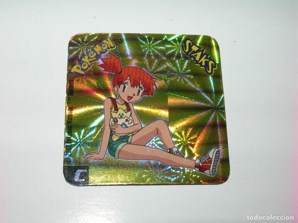 Coleccionismo Cromos antiguos: STAK LETRA C DE LA COLECCI&Oacute;N POKEMON STAKS JOHTO LEAGUE CHAMPIONS - PANINI -