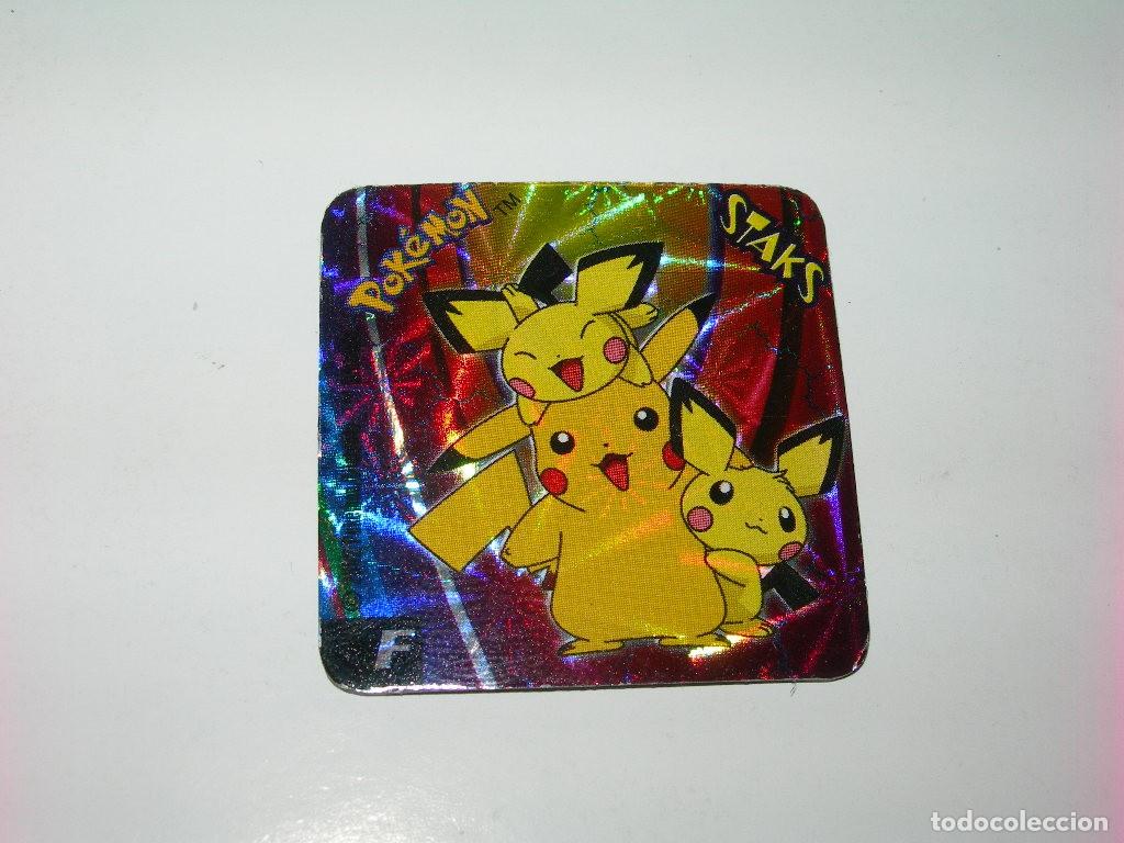 Coleccionismo Cromos antiguos: STAK LETRA F DE LA COLECCI&Oacute;N POKEMON STAKS JOHTO LEAGUE CHAMPIONS - PANINI -