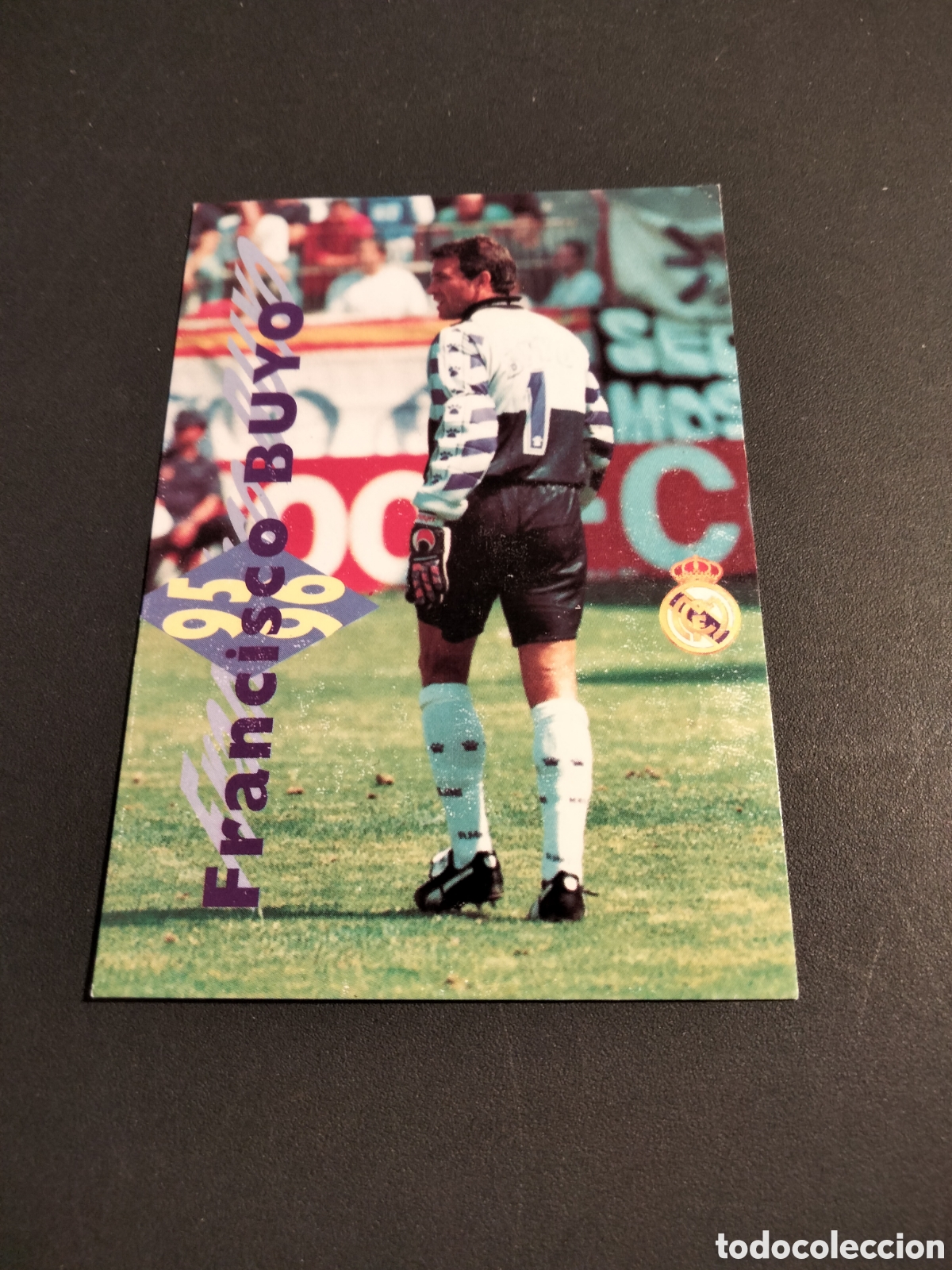 Coleccionismo Cromos antiguos: BUYO # 128 REAL MADRID ORO 1902 - 1996 MAGIC BOX
