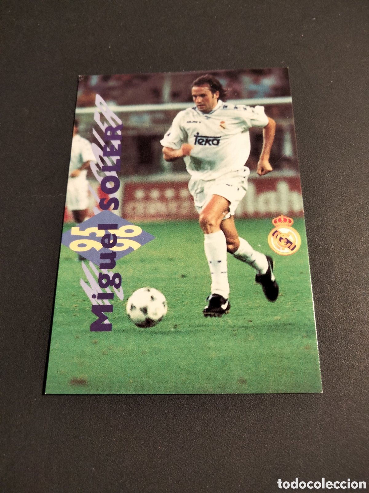 Coleccionismo Cromos antiguos: SOLER # 190 REAL MADRID ORO 1902 - 1996 MAGIC BOX