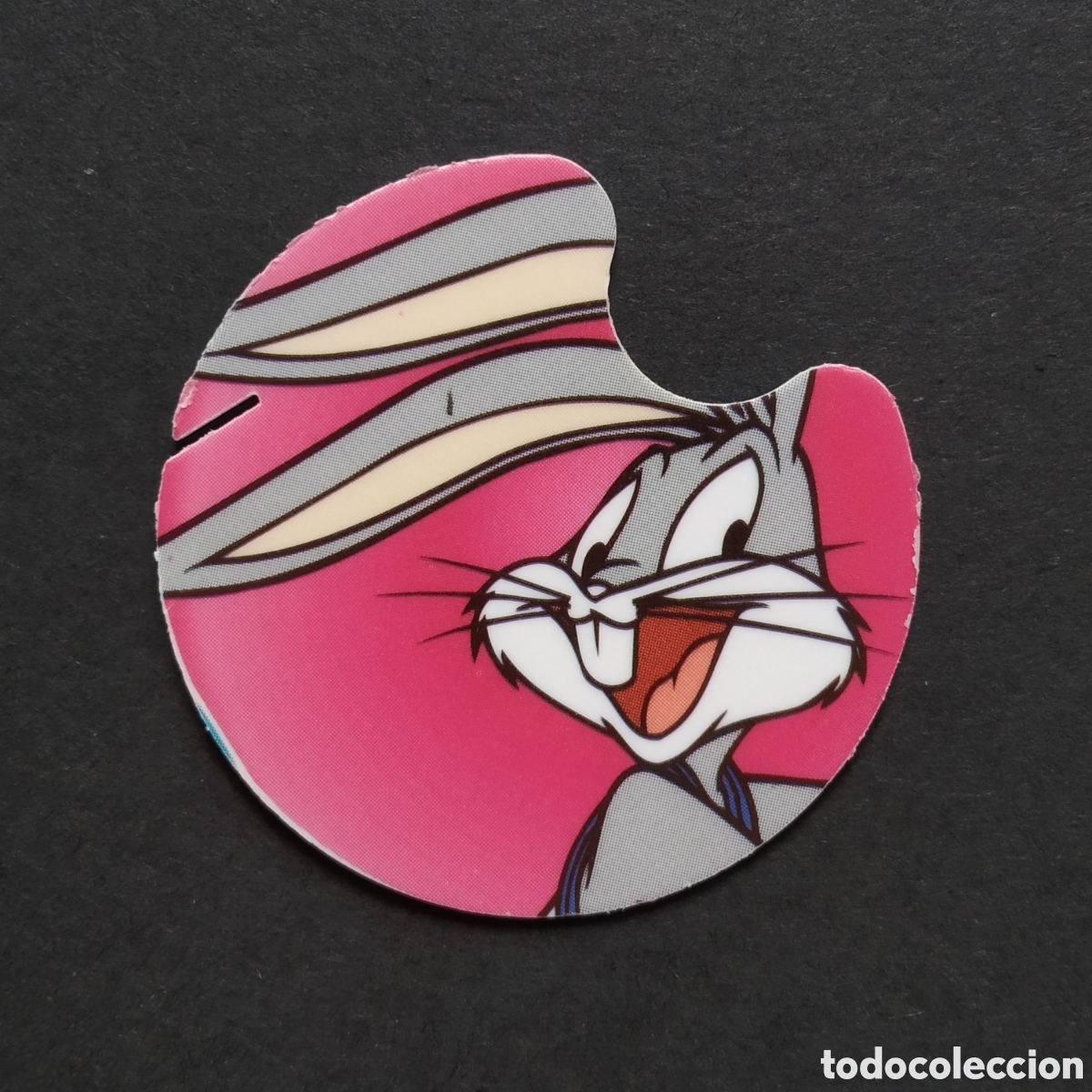 Coleccionismo cromos antiguos: TAZO - N&ordm; 01 - BUGS BUNNY - SPACE JAM - DANONE - A&Ntilde;O 1996