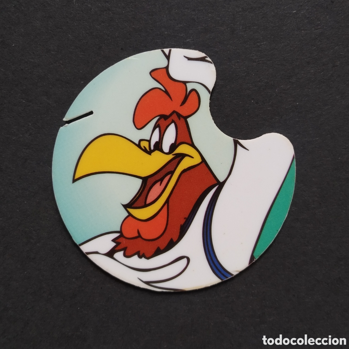 Coleccionismo cromos antiguos: TAZO - N&ordm; 03 - GALLO CLAUDIO - SPACE JAM - DANONE - A&Ntilde;O 1996