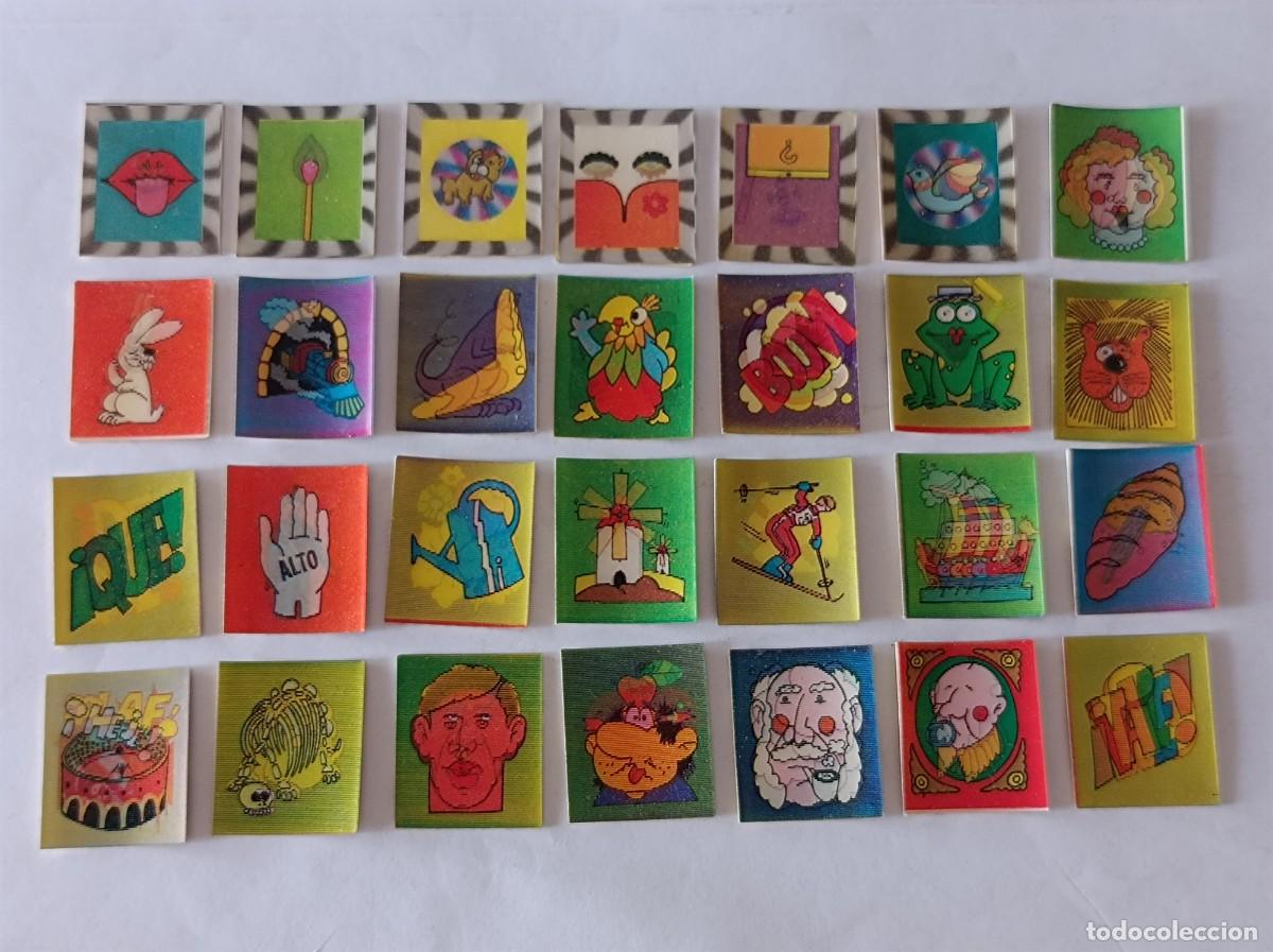 Coleccionismo cromos antiguos: 27 CROMOS DIFERENTES HOLOGR&Aacute;FICOS PROMOCIONES MATUTANO CROMOVILE