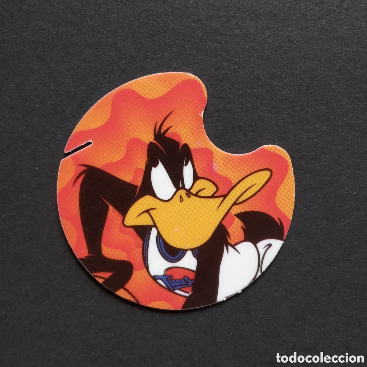 Coleccionismo cromos antiguos: TAZO - N&ordm; 07 - PATO LUCAS - SPACE JAM - DANONE - A&Ntilde;O 1996
