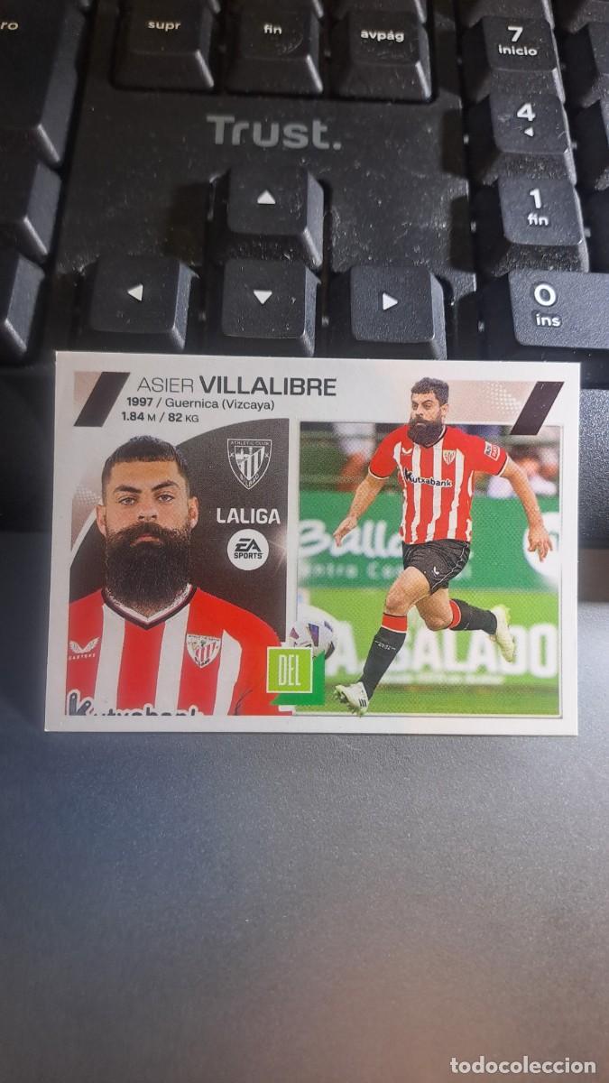 Coleccionismo cromos antiguos: CROMO VILLALIBRE 19 BIS COLOCA ATHLETIC CLUB DE BILBAO LIGA 2023 2024 23 24 ESTE PANINI NUNCA PEGADO