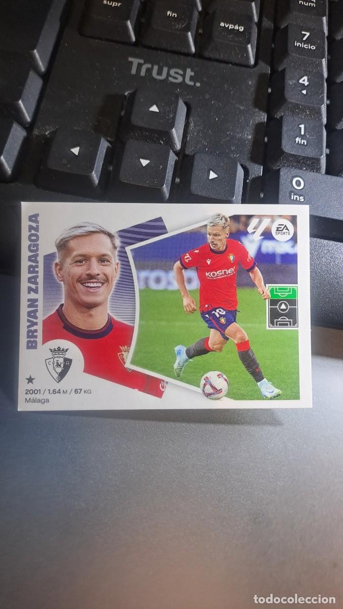 Coleccionismo cromos antiguos: CROMO BRYAN ZARAGOZA FICHAJE 32 ULTIMOS FICHAJES OSASUNA LIGA 2024 2025 24 25 ESTE PANINI NUNCA PEGA