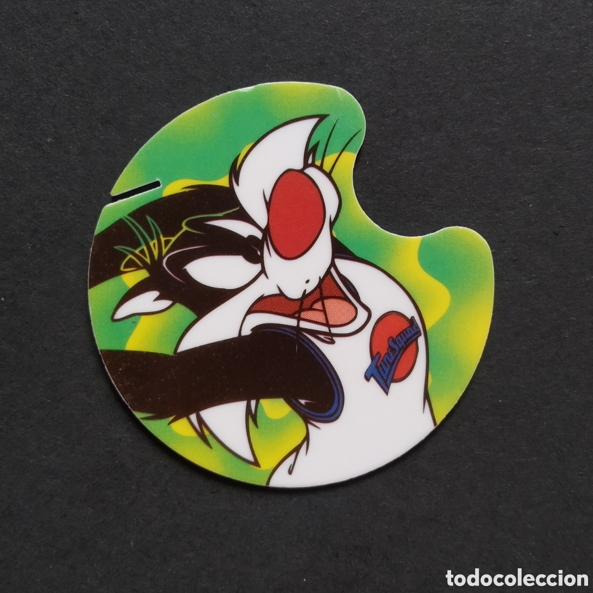 Coleccionismo cromos antiguos: TAZO - N&ordm; 11 - SILVESTRE - SPACE JAM - DANONE - A&Ntilde;O 1996