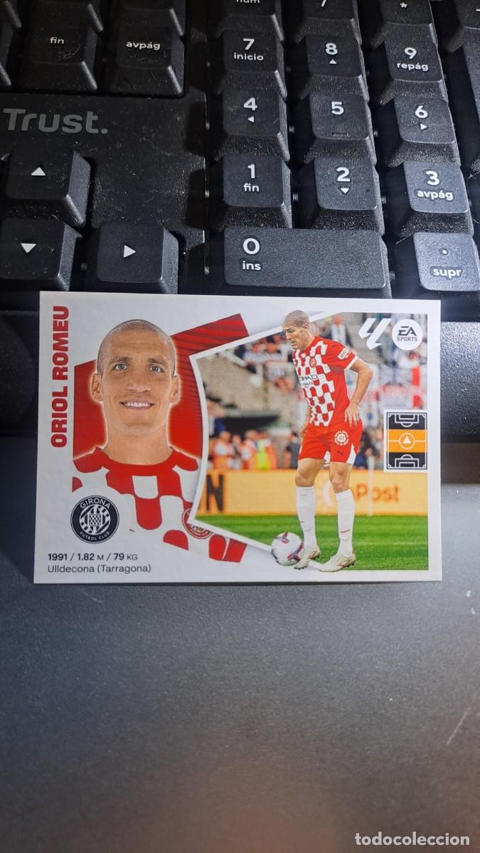 Coleccionismo cromos antiguos: CROMO ORIOL ROMEU FICHAJE 26 ULTIMOS FICHAJES 26 GIRONA LIGA 2024 2025 24 25 ESTE PANINI NUNCA PEGAD
