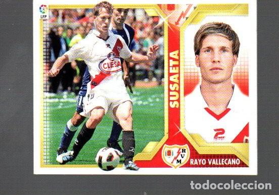 Coleccionismo cromos antiguos: CROMOS ALBUM EDITO ESTE LIGA FUTBOL 2011-2012 PANINI DEL RAYO VALLECANO SUSAETA N&ordm; 12