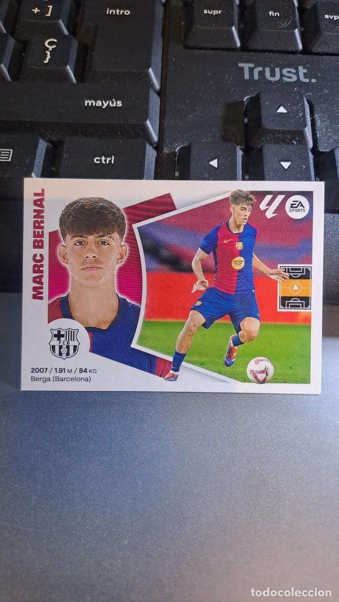 Coleccionismo cromos antiguos: CROMO MARC BERNAL 16 BIS COLOCA BARCELONA LIGA 2024 2025 24 25 ESTE PANINI NUNCA PEGADO
