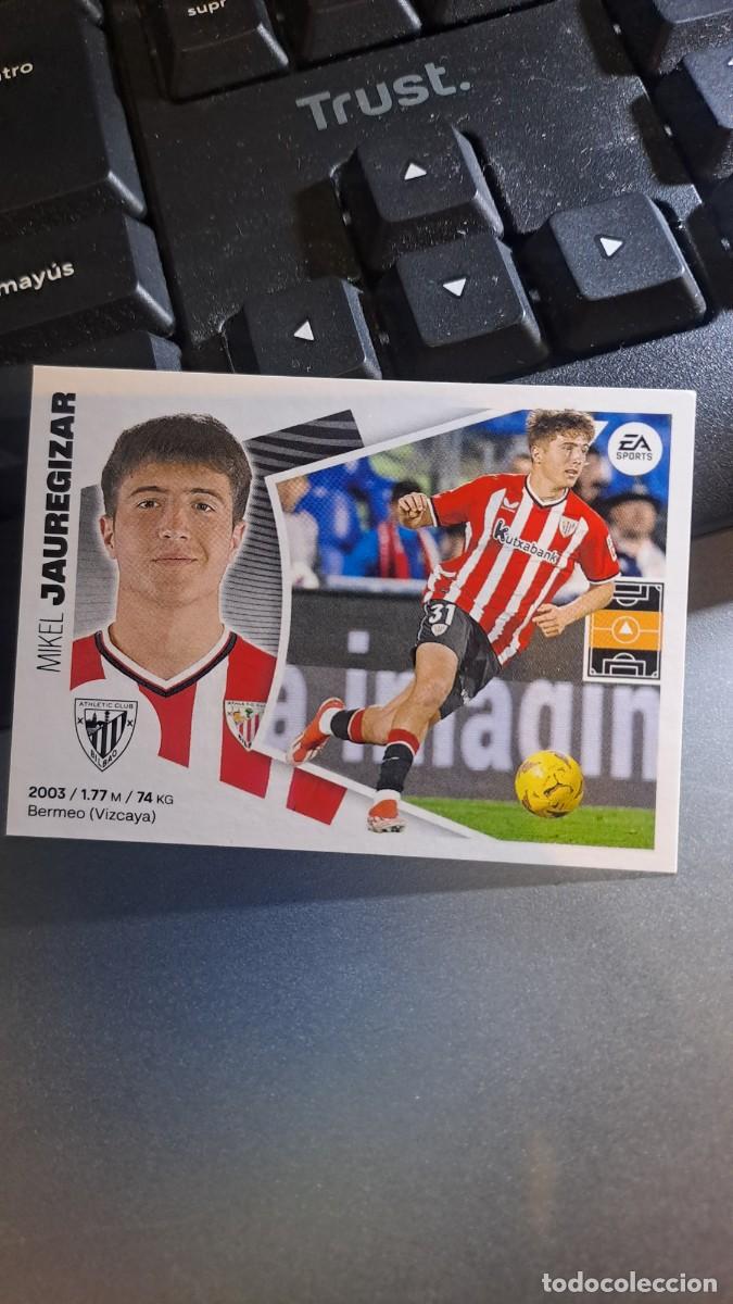 Coleccionismo cromos antiguos: CROMO JAUREGIZAR 15 BIS COLOCA ATHLETIC CLUB DE BILBAO LIGA 2024 2025 24 25 ESTE PANINI NUNCA PEGADO