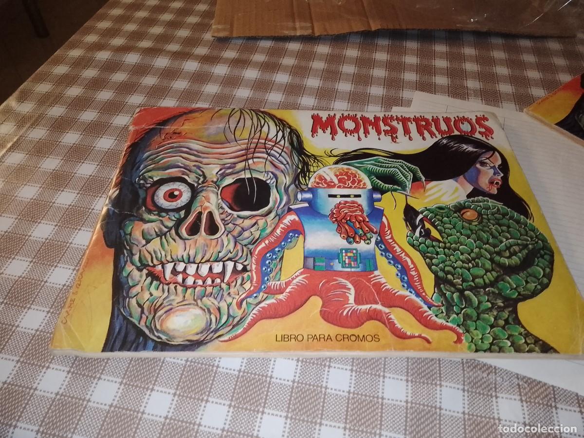 Coleccionismo cromos antiguos: Monstruos album faltal los que Seven 51 ver fotos