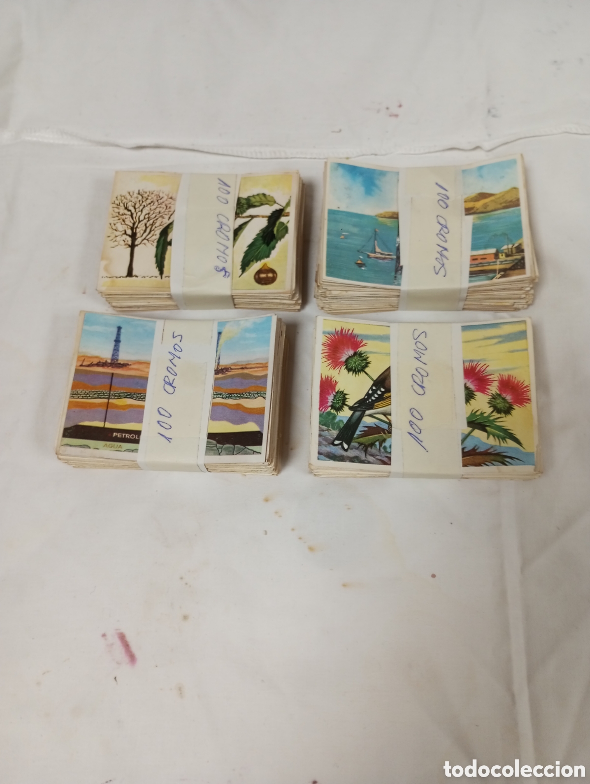 Coleccionismo cromos antiguos: Lote Cromos historia natural