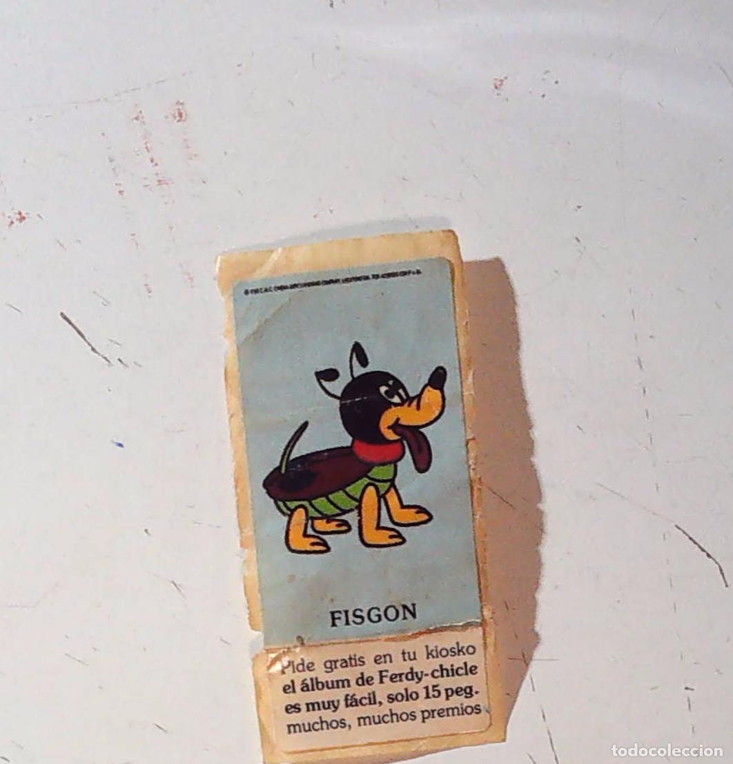 Coleccionismo cromos antiguos: cromo chicle ferdy chicles