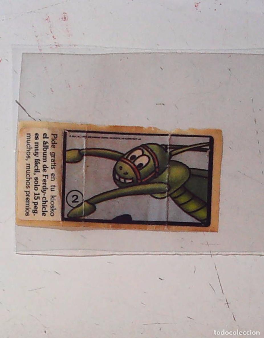 Coleccionismo cromos antiguos: cromo chicle ferdy chicles
