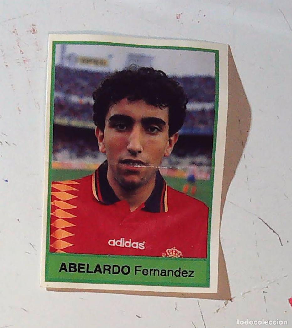 Coleccionismo cromos antiguos: ABELARDO SELECCION ESPA&Ntilde;A BOLLYCAO 1994 MUNDIAL USA CROMO FUTBOL LIGA 94 - SIN PEGAR