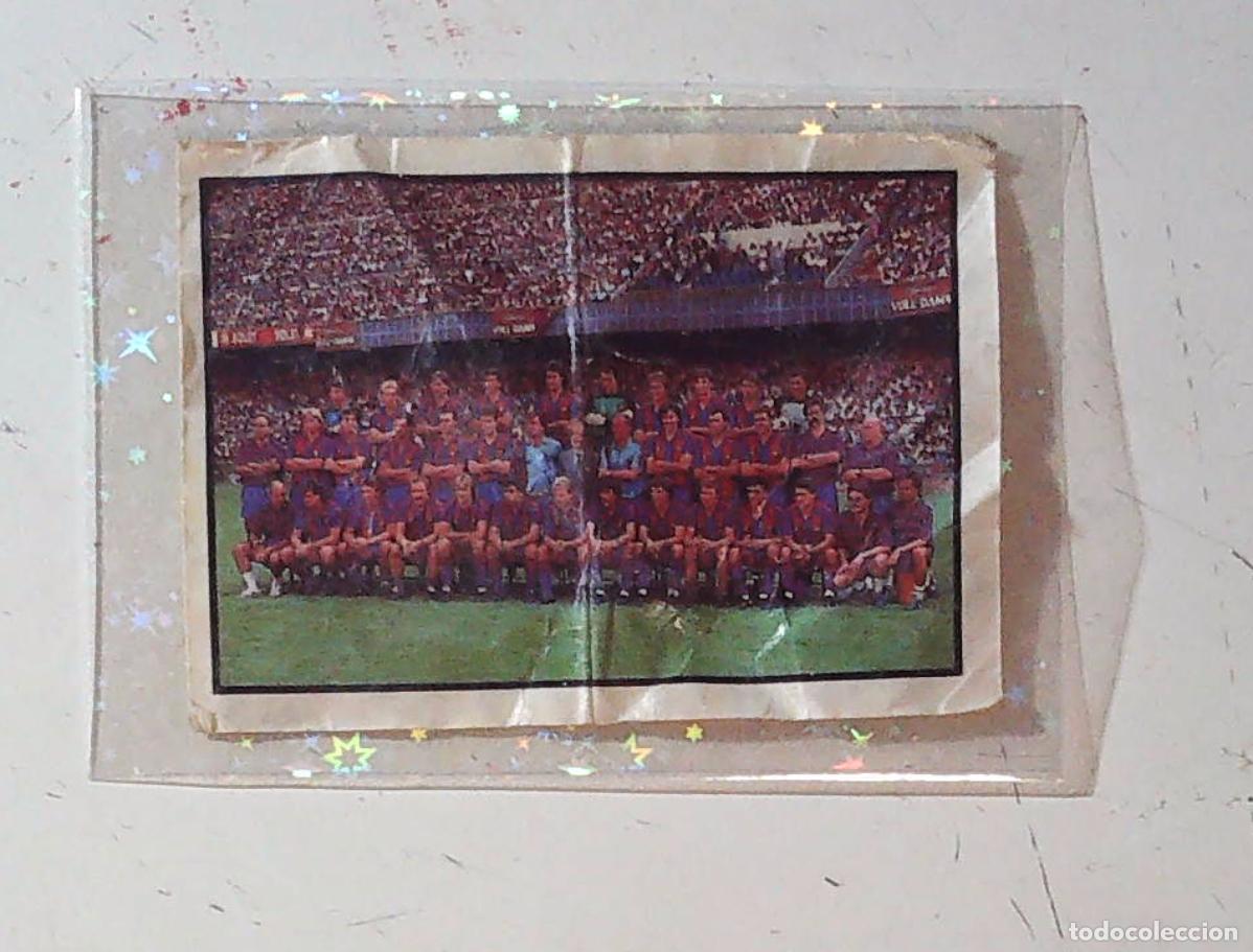 Coleccionismo cromos antiguos: barcelona 33 arrugado bollycao 1987 1988 87 88