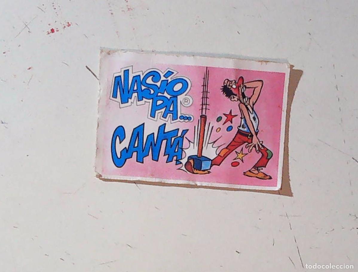 Coleccionismo cromos antiguos: bimbocao nasio pa canta n 32