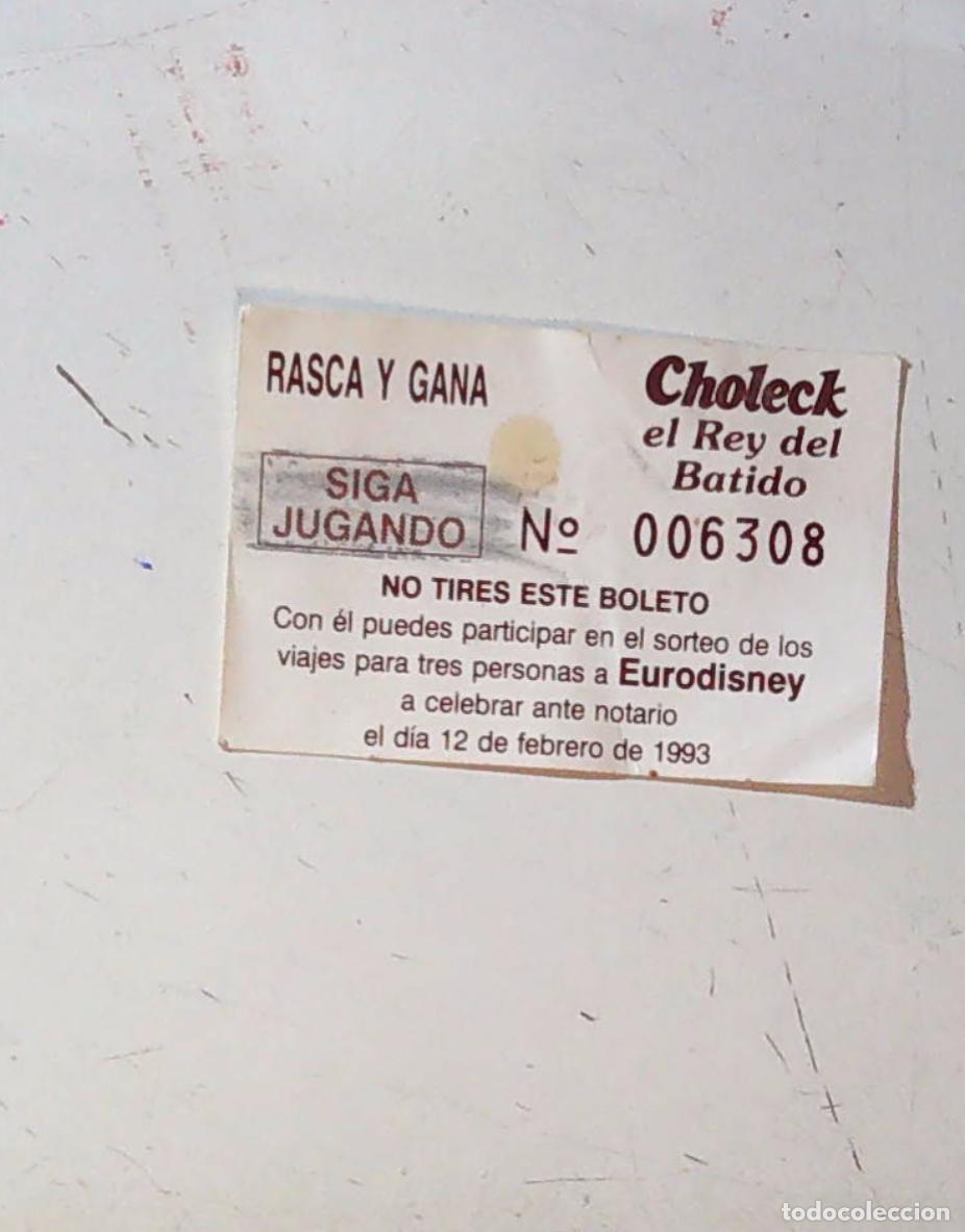 Coleccionismo cromos antiguos: choleck rasca y gana