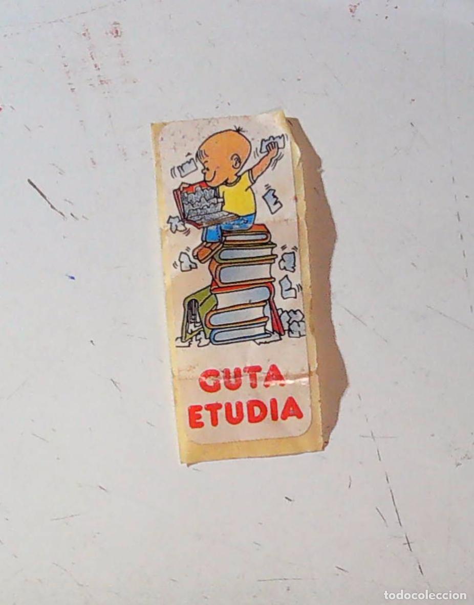 Sammeln alte Sammelbilder: cromo chicle chicles guta etudia