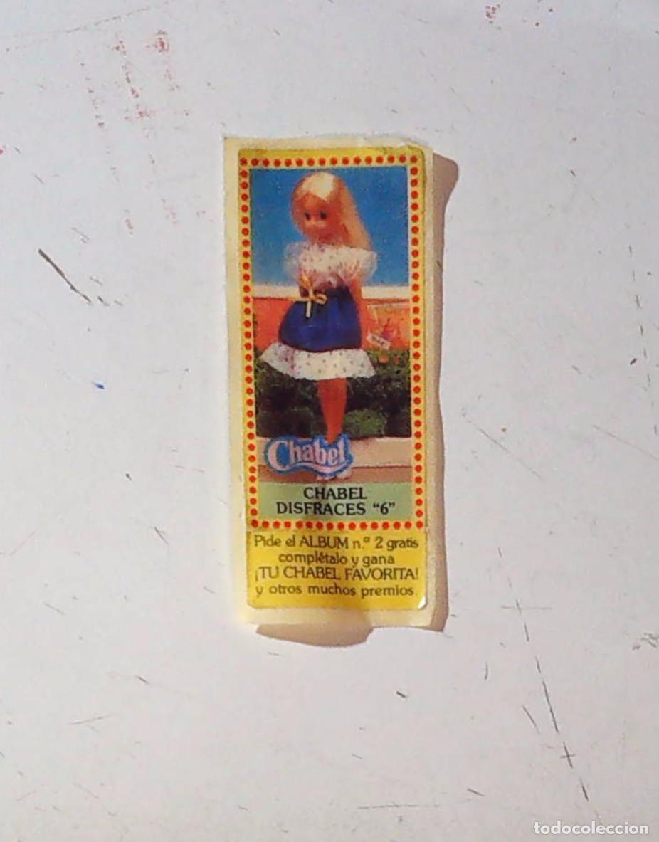 Colecionismo Cromos antigos: cromo chicle chabel disfraces 6