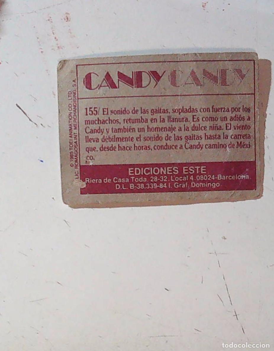 Coleccionismo cromos antiguos: candy candy ediciones este n 155 - Foto 2