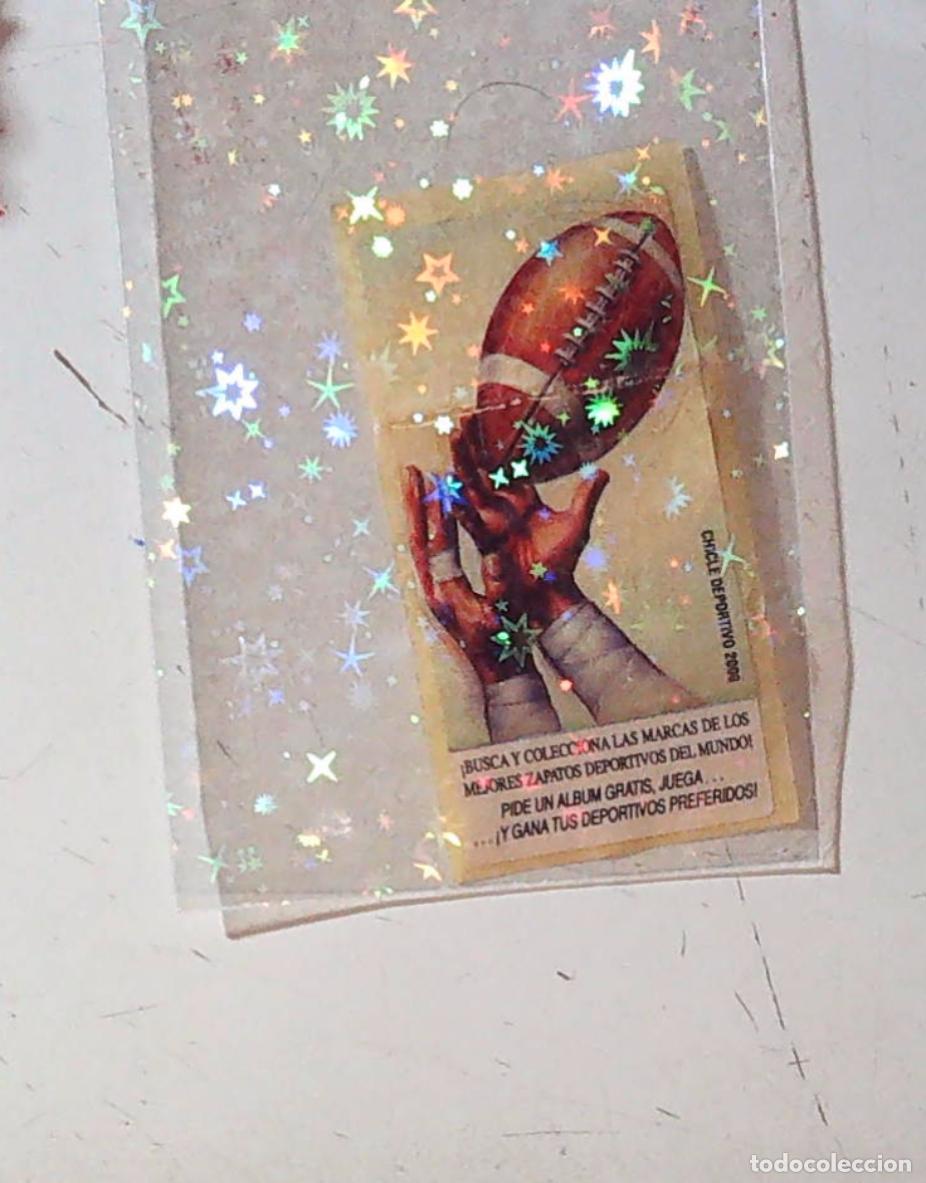 Coleccionismo cromos antiguos: cromo chicle deportivo 2000 rugby