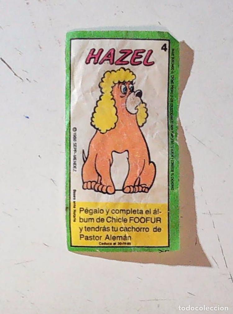 Coleccionismo cromos antiguos: cromo chicle foofur fofur fufur
