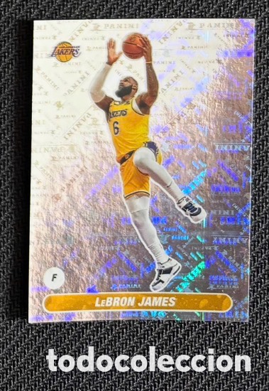 Coleccionismo cromos antiguos: Lebron James LA Lakers NBA STICKER