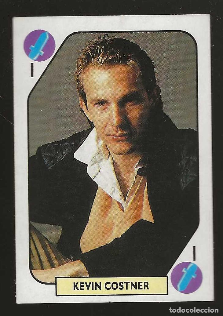 Coleccionismo cromos antiguos: TELE BANCO POP --AS DE ESPADAS -- KEVIN COSTNER