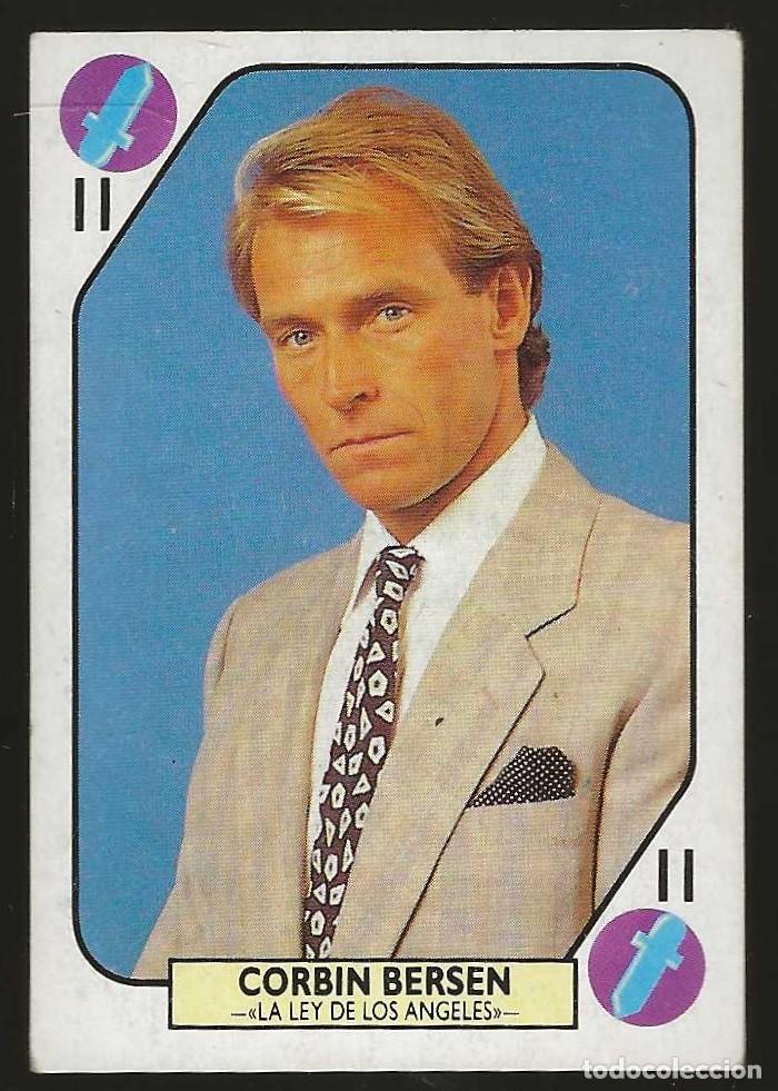 Coleccionismo cromos antiguos: TELE BANCO POP --11 DE ESPADAS -- CORBIN BERSEN