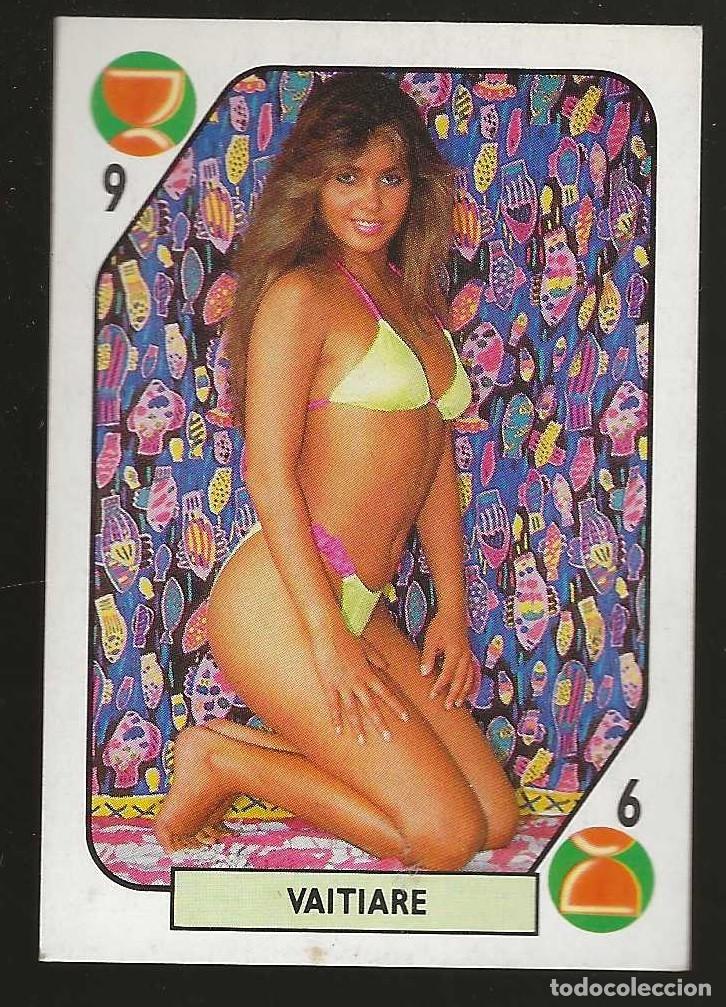 Coleccionismo cromos antiguos: TELE BANCO POP -- 9 DE COPAS -- VAITIARE