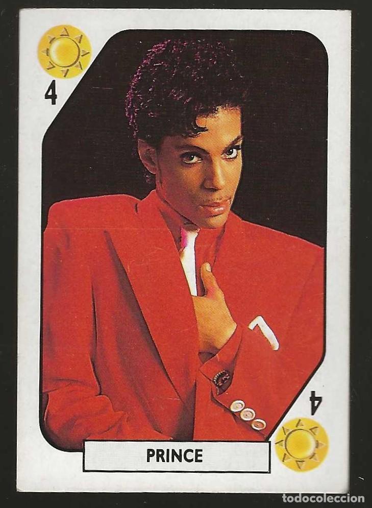 Coleccionismo cromos antiguos: TELE BANCO POP -- 4 DE OROS -- PRINCE