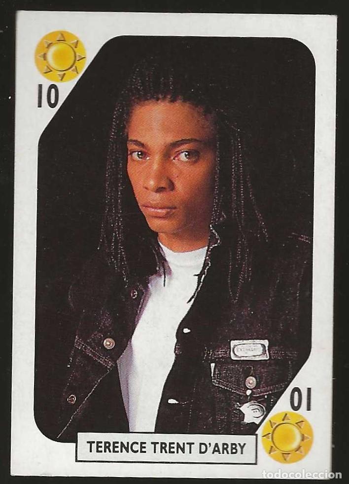 Coleccionismo cromos antiguos: TELE BANCO POP -- 10 DE OROS -- TERENCE TRENT D'ARBY