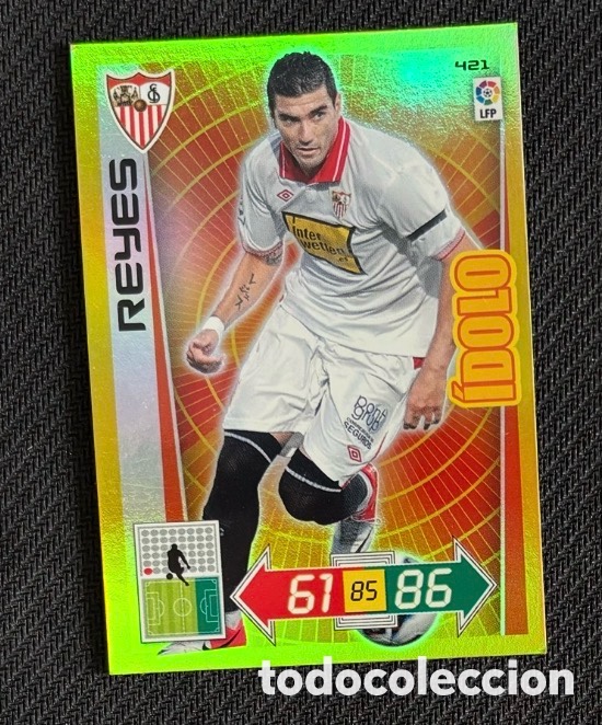 Coleccionismo cromos antiguos: Jos&eacute; antonio reyes IDOLO ADRENALYN XL 2012 2013 SEVILLA