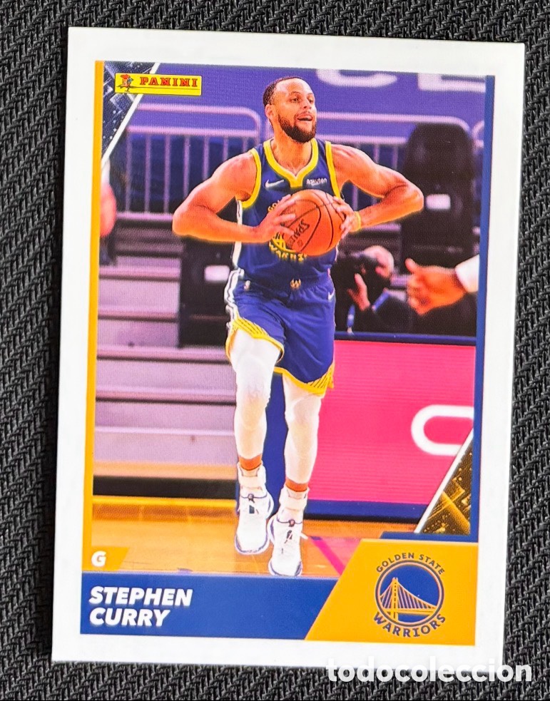 Coleccionismo cromos antiguos: Stephen Curry Golden State Warriors Panini NBA