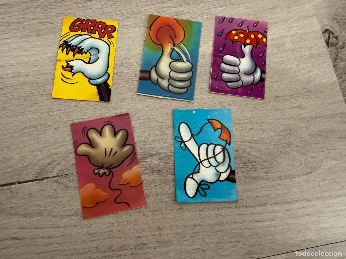 Colecionismo Cromos antigos: 5 cromos distintos Manos M&aacute;gicas de Phoskitos