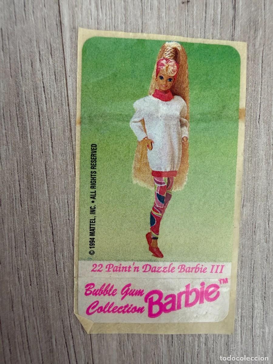 Colecionismo Cromos antigos: Cromo 22 chicle Barbie