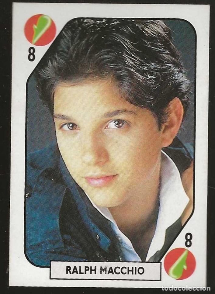 Colecionismo Cromos antigos: TELE BANCO POP -- 8 DE BASTOS -- RALPH MACCHIO