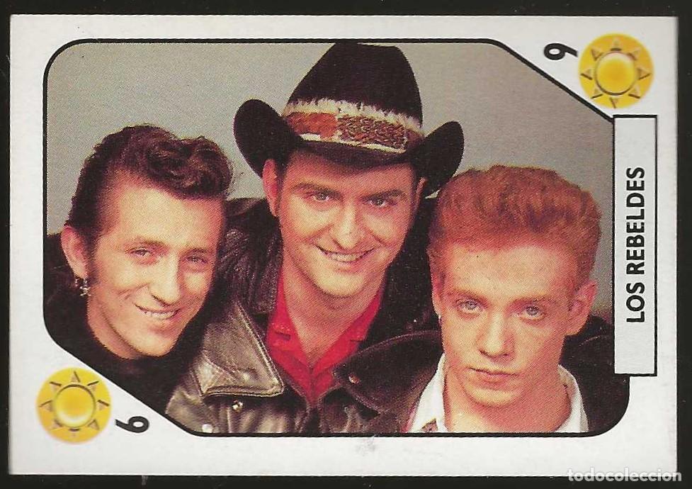 Coleccionismo cromos antiguos: TELE BANCO POP -- 6 DE OROS -- LOS REBELDES