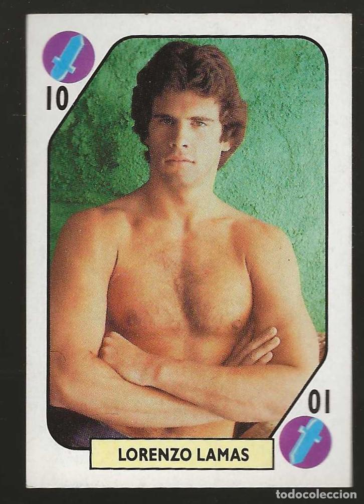 Coleccionismo cromos antiguos: TELE BANCO POP -- 10 DE ESPADAS -- LORENZO LAMAS
