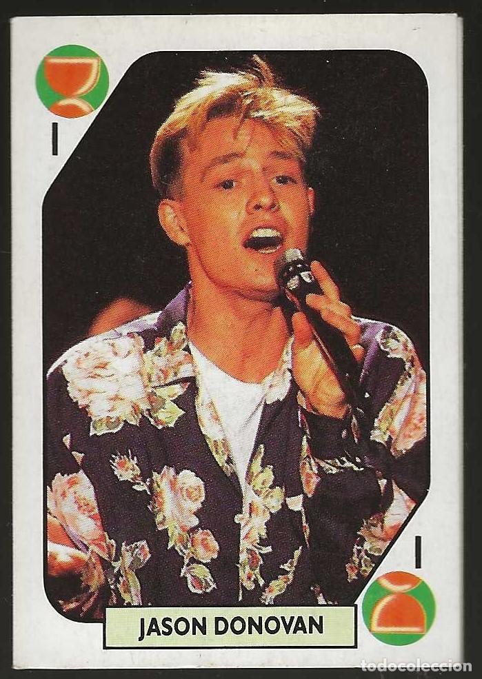 Coleccionismo cromos antiguos: TELE BANCO POP -- AS DE COPAS -- JASON DONOVAN