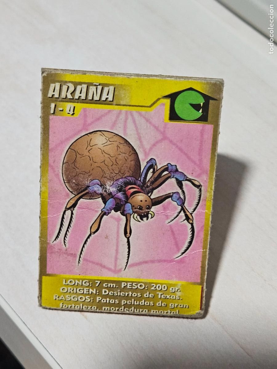 Coleccionismo cromos antiguos: CROMO COLECCION BOLLYCAO PLANETA MUTANTE N&ordm; 4 ARA&Ntilde;A