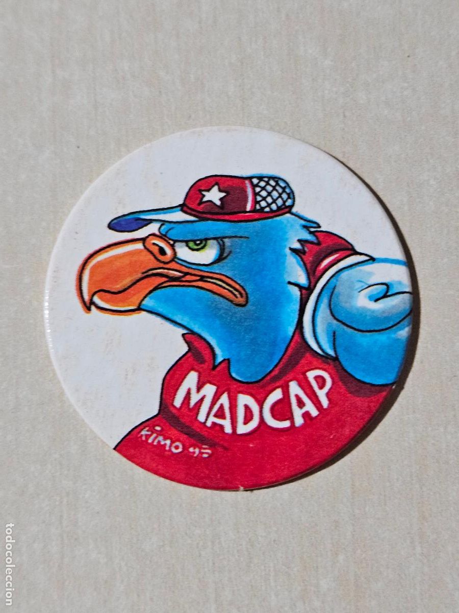 Coleccionismo cromos antiguos: N&ordm; 14 TAZO MAD CAPS AUTHENTIC