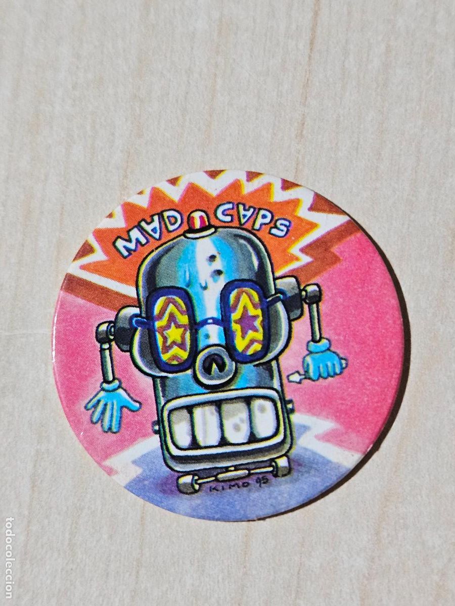 Coleccionismo cromos antiguos: N&ordm; 17 TAZO MAD CAPS AUTHENTIC