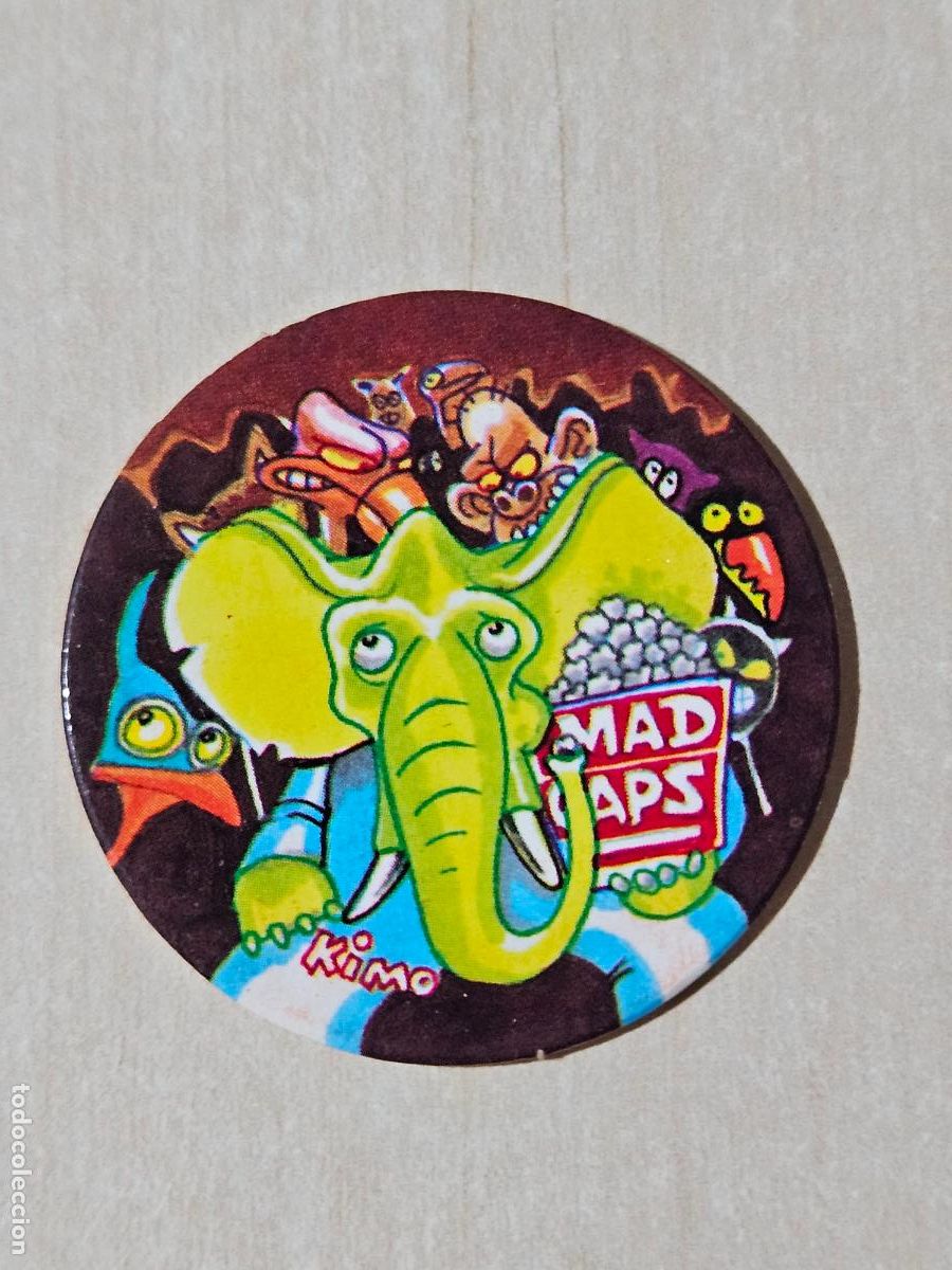 Coleccionismo cromos antiguos: N&ordm; 24 TAZO MAD CAPS AUTHENTIC