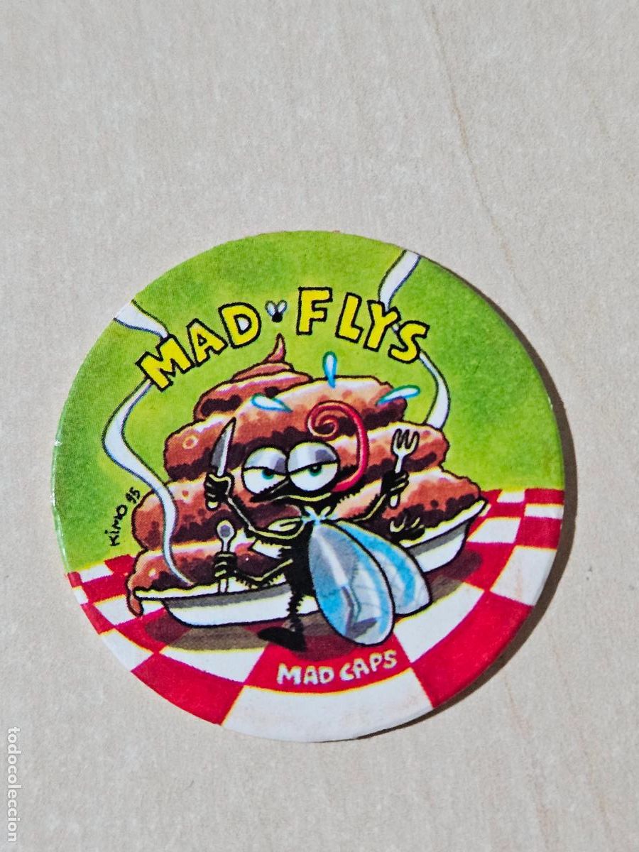 Coleccionismo cromos antiguos: N&ordm; 26 TAZO MAD CAPS AUTHENTIC