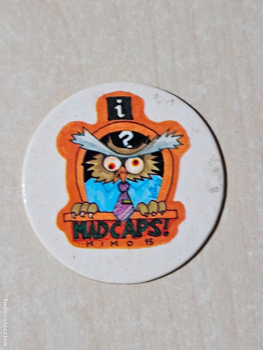 Coleccionismo cromos antiguos: N&ordm; 28 TAZO MAD CAPS AUTHENTIC