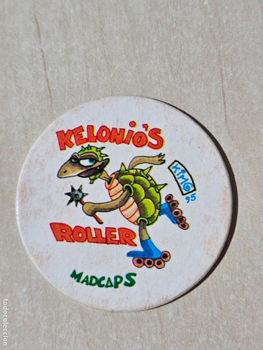Coleccionismo cromos antiguos: N&ordm; 302TAZO MAD CAPS AUTHENTIC