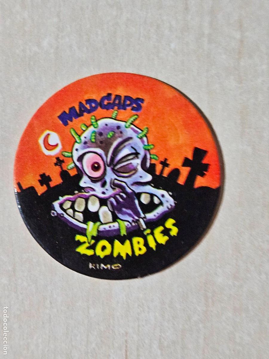 Coleccionismo cromos antiguos: N&ordm; 38 TAZO MAD CAPS AUTHENTIC